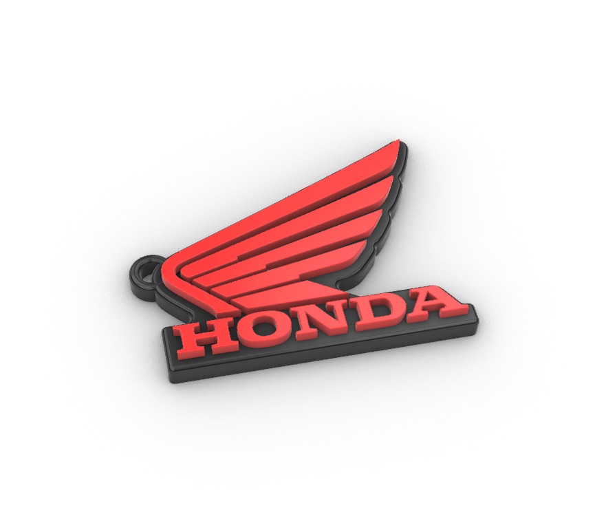 Honda Logo Rojo - Moto